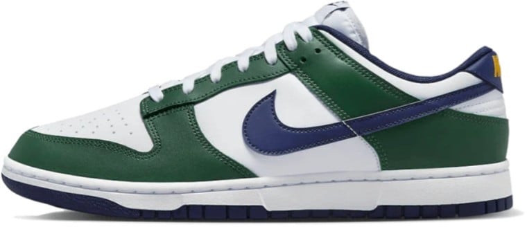 Nike Nike Dunk Low Fir Midnight Navy Groen
