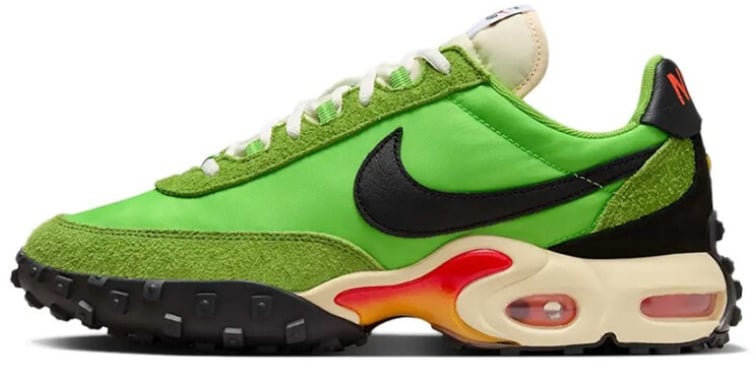 Nike Nike Air Max Waffle Racer SP Action Green Altitude Green Zwart