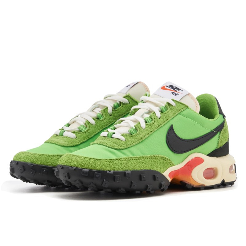 Nike Nike Air Max Waffle Racer SP Action Green Altitude Green Zwart