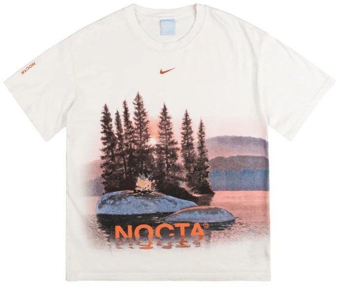 Nike T-shirt Nike x NOCTA Opal Reels White Wit