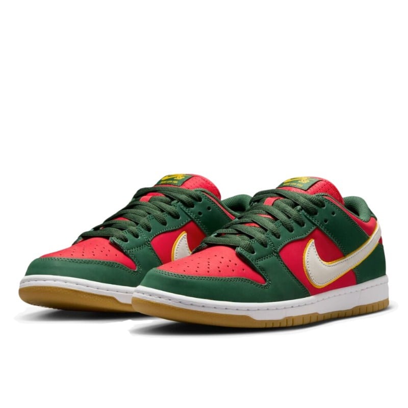 Nike Nike SB Dunk Low Pro PRM Seattle Supersonics Wit