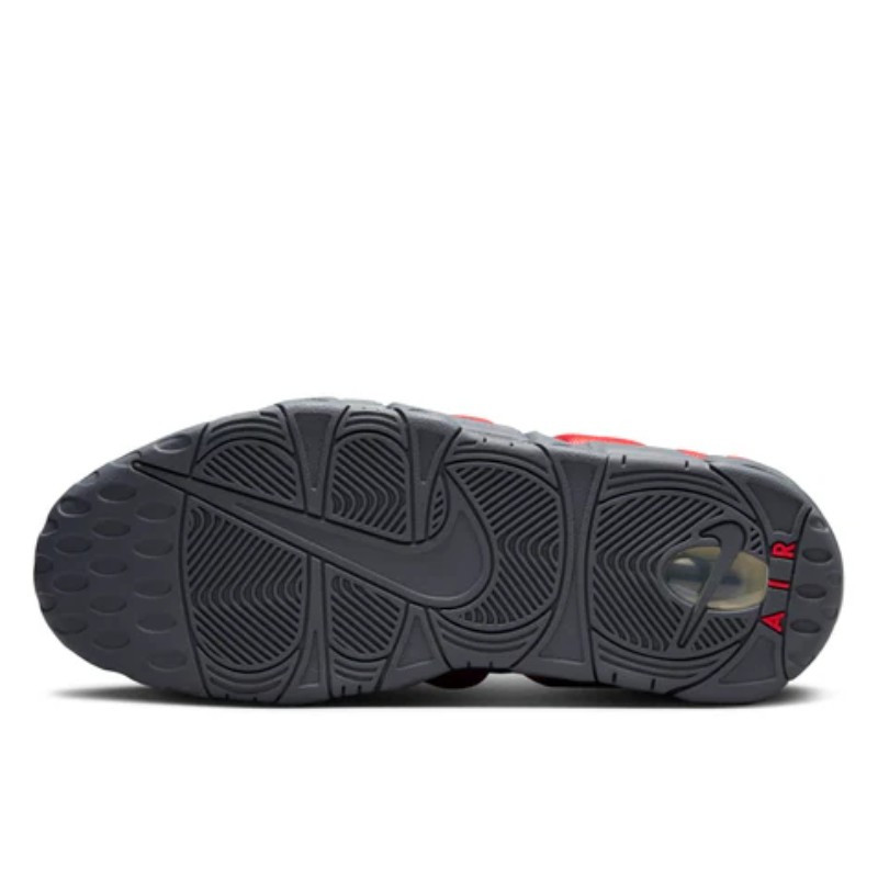 Nike Nike Air More Uptempo Low Dark Grey Light Crimson Grijs