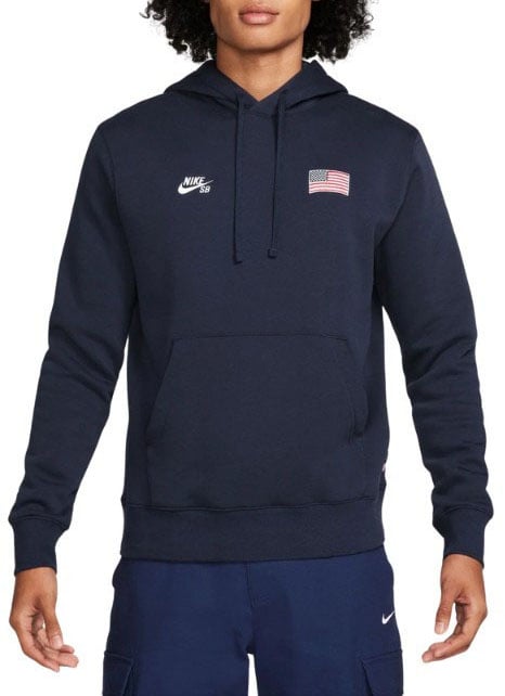 Nike Hoodie Nike SB Olympics Obsidian White Blauw