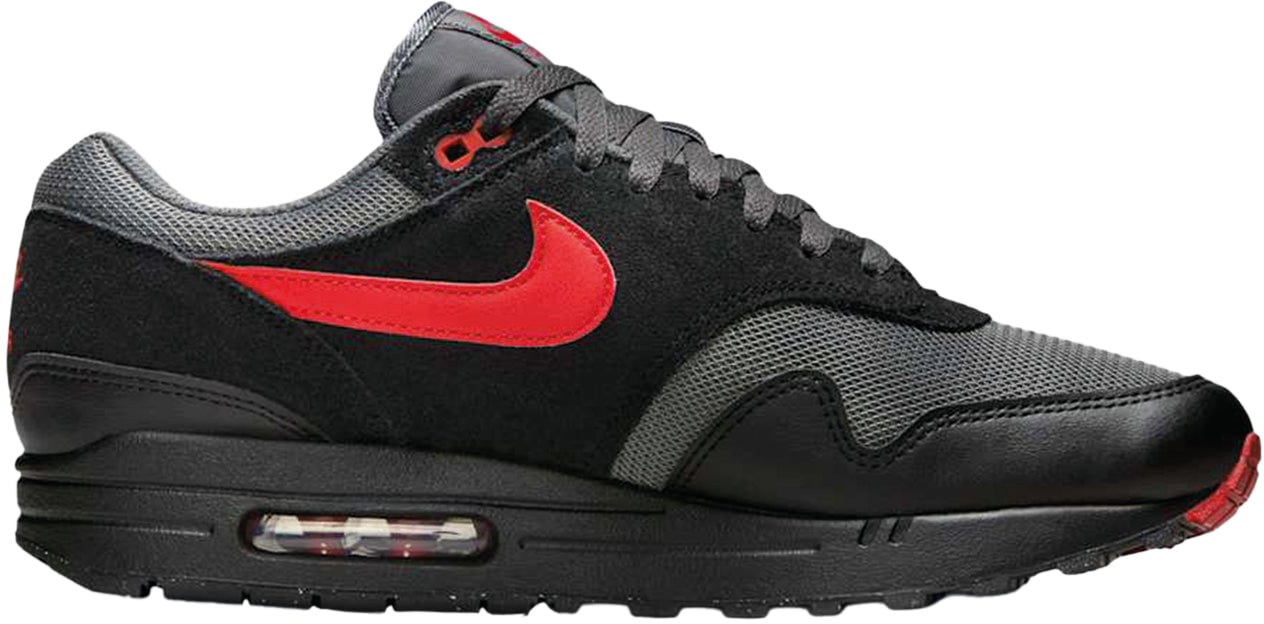 Nike Nike Air Max 1 Sneaker Essential Vamps Zwart Zwart