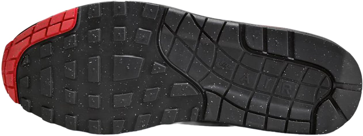 Nike Nike Air Max 1 Sneaker Essential Vamps Zwart Zwart