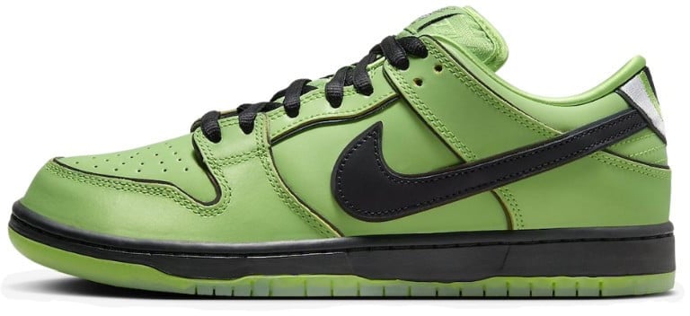 Nike Nike SB Dunk Low The Powerpuff Girls Buttercup Groen