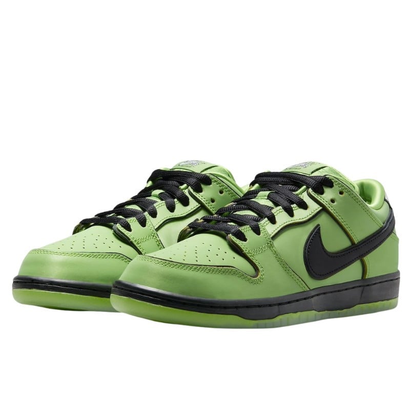 Nike Nike SB Dunk Low The Powerpuff Girls Buttercup Groen