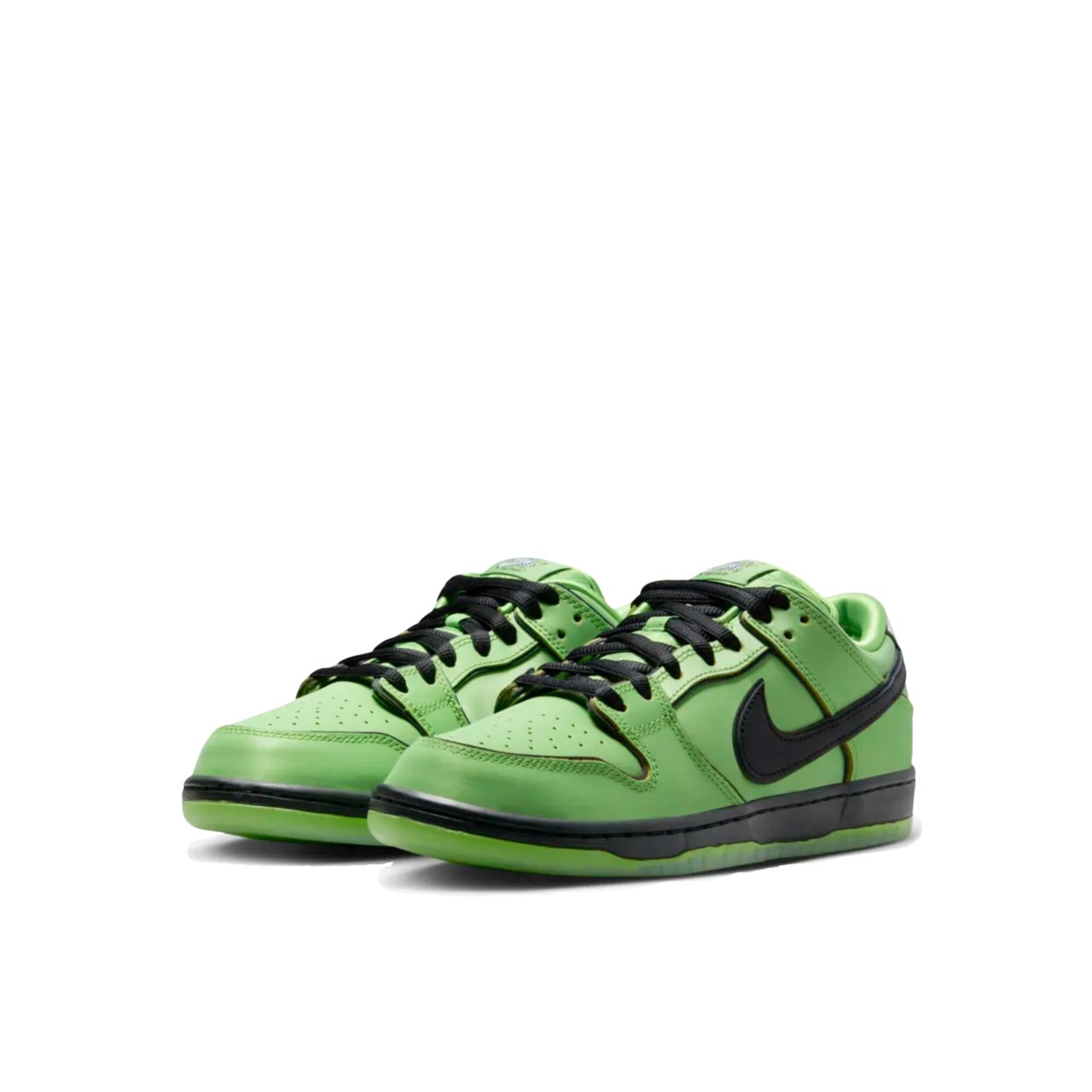 Nike Nike SB Dunk Low The Powerpuff Girls Buttercup Enfant et Bébé Groen