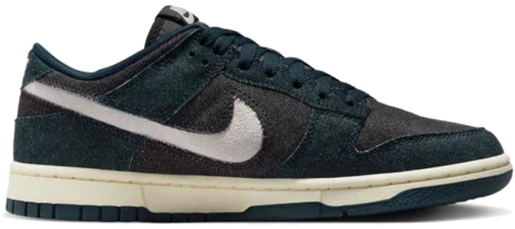 Nike Dunk Low Armory Navy Denim Sneakers Blauw