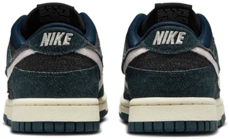 Nike Dunk Low Armory Navy Denim Sneakers Blauw