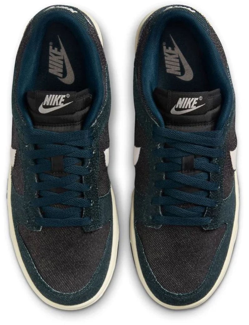 Nike Dunk Low Armory Navy Denim Sneakers Blauw