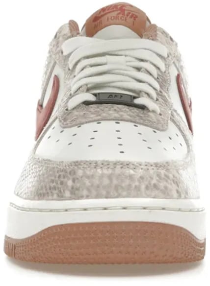 Nike Nike Air Force 1 Low Canyon Rust Snakeskin Wit