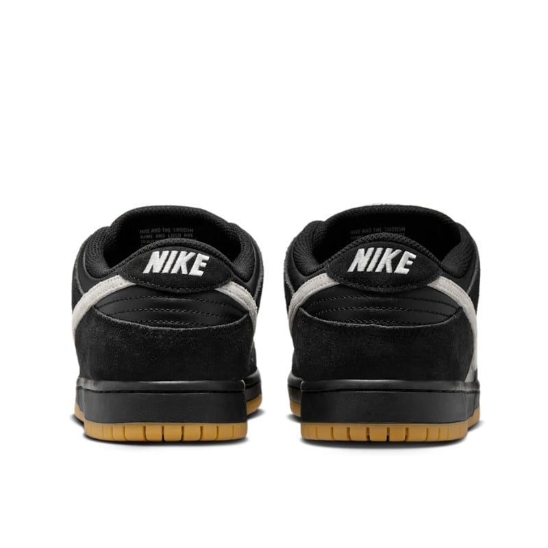 Nike Nike Dunk Low Pro SB Black White Gum Zwart