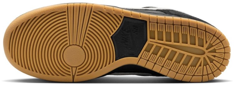 Nike Nike Dunk Low Pro SB Black White Gum Zwart