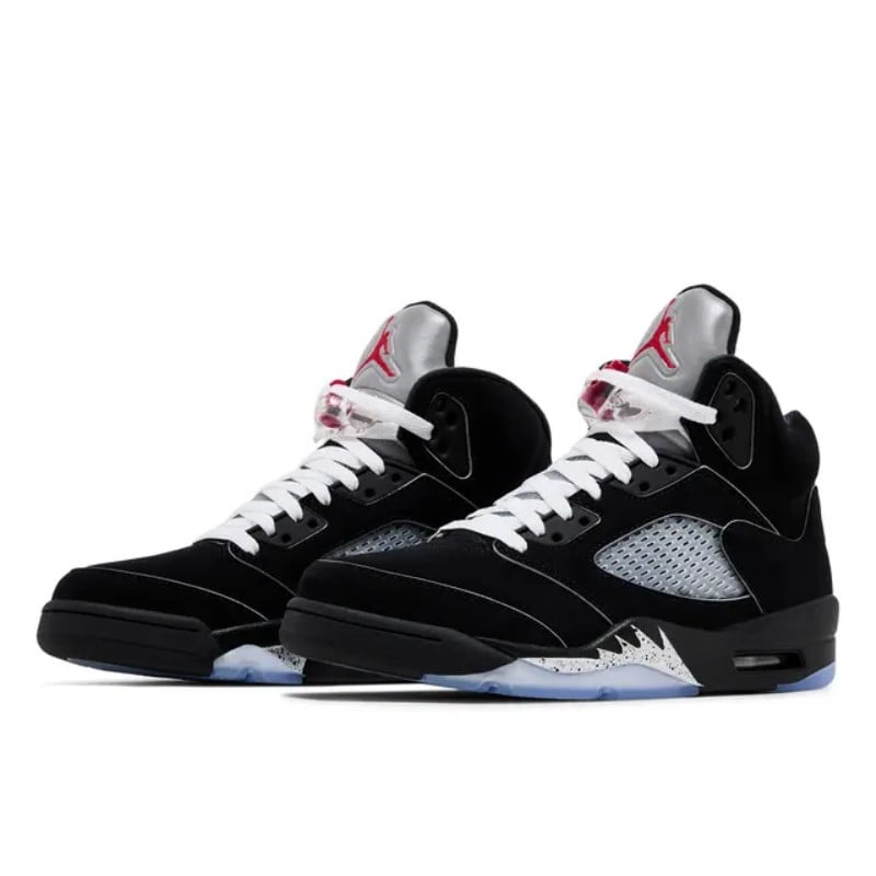 Nike Air Jordan 5 Retro OG Black Metallic Reimagined Zwart