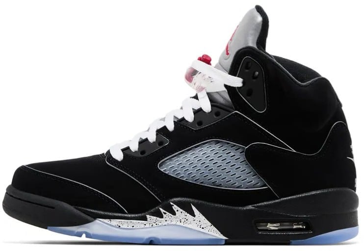 Nike Air Jordan 5 Retro OG Black Metallic Reimagined Zwart
