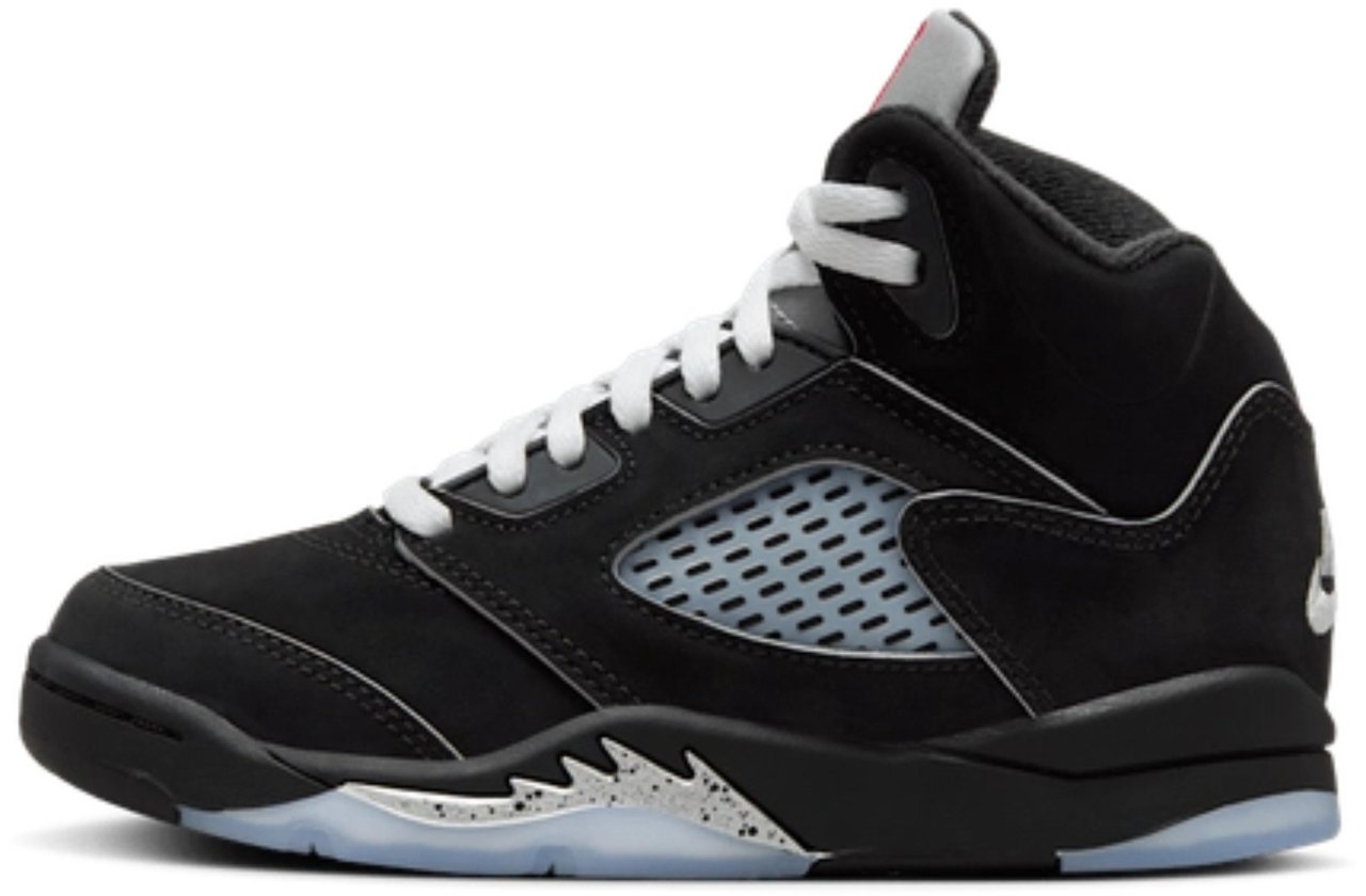Nike Air Jordan 5 Retro OG Black Metallic Reimagined Enfant et Bébé Zwart