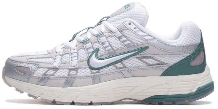 Nike Nike P-6000 Premium Light Bone Bicoastal Green Groen