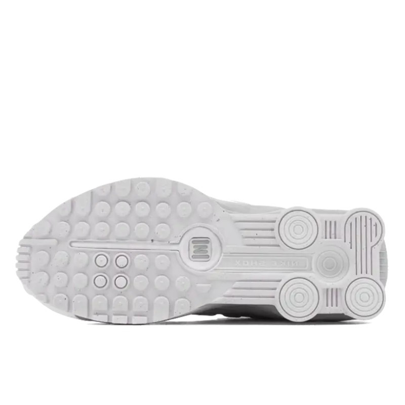 Nike Nike Shox R4 White Metallic Platinum Barely Grape Wit