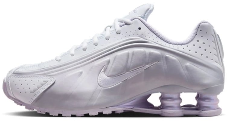 Nike Nike Shox R4 White Metallic Platinum Barely Grape Wit