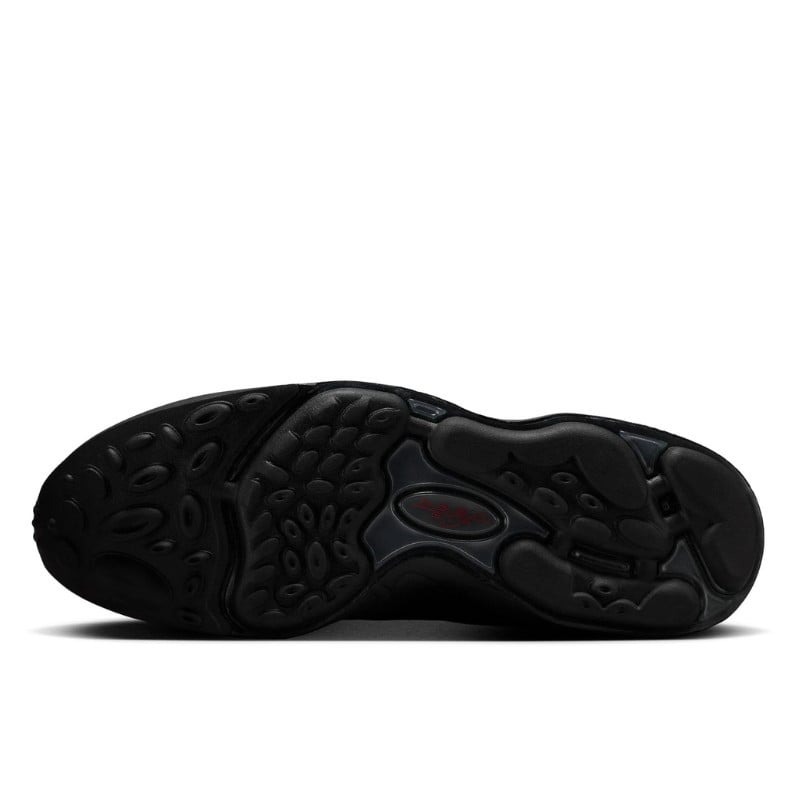 Nike Nike Air Zoom Spiridon Black Metallic Silver Zwart