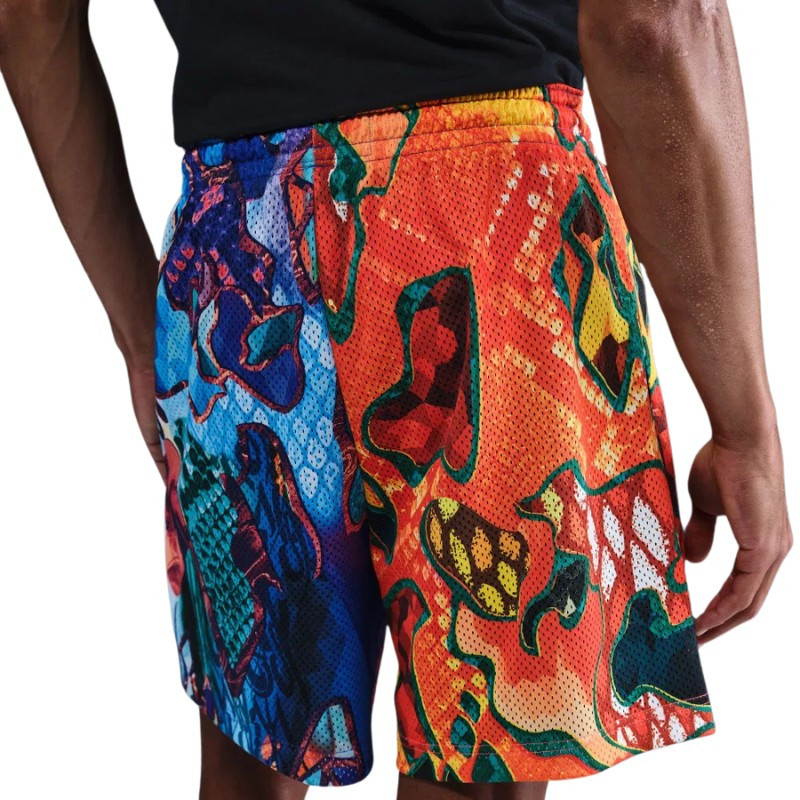 Nike Short Reversible Nike What The Kobe Black Bright Crimson Blauw
