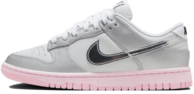 Nike Nike Dunk Low LX Metallic Silver Pink Foam Wit