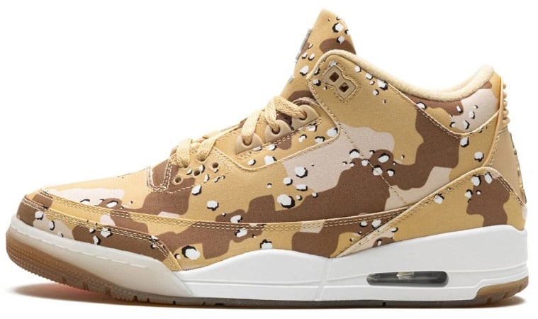 Nike Air Jordan 3 Retro WNBA Desert Camo Wit