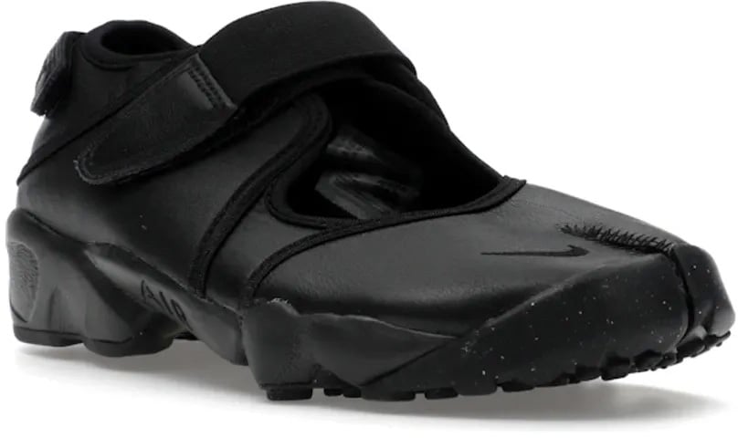 Nike Nike Air Rift Leather Triple Black (Women's) Zwart