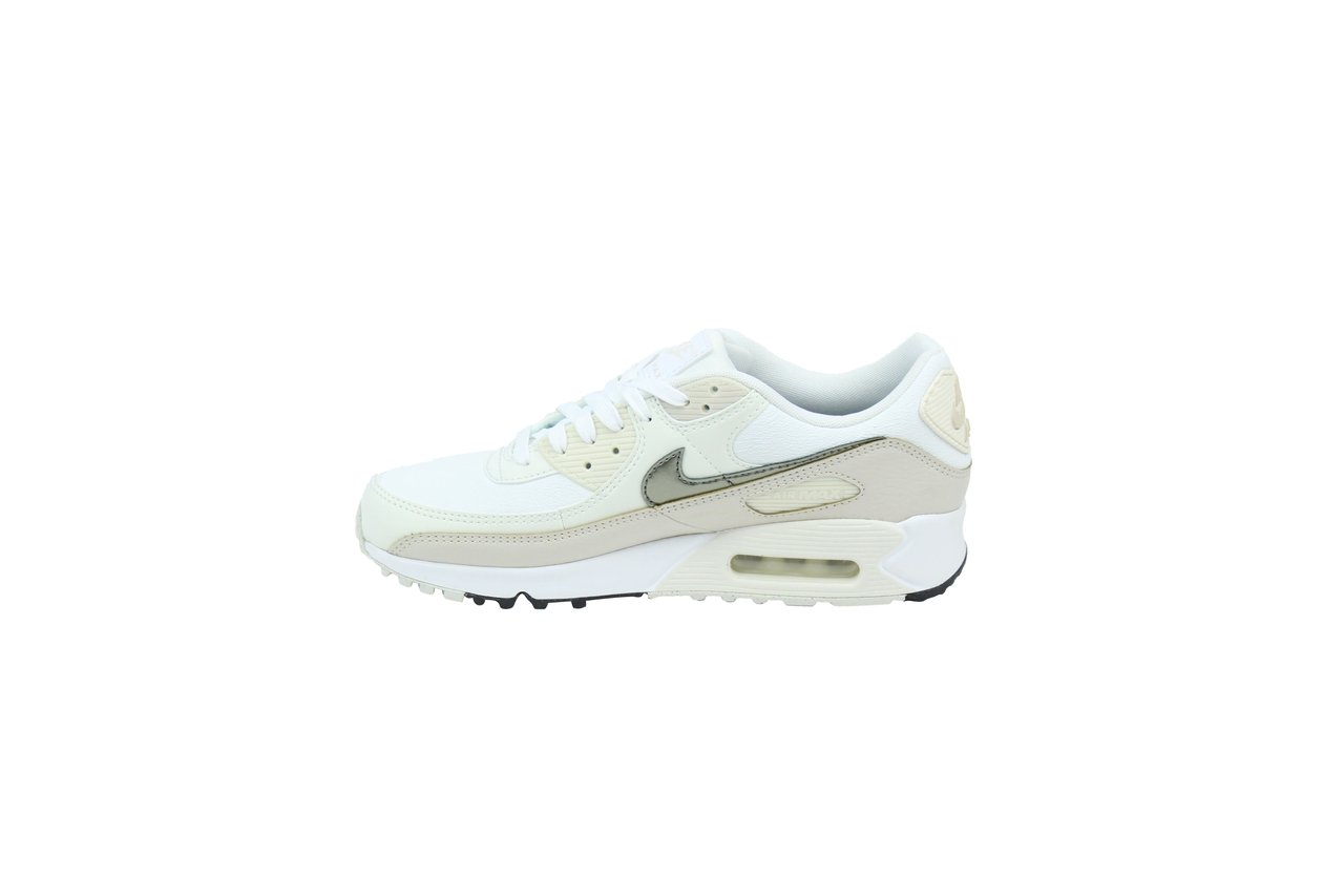 Nike Nike Air Max 90 'White & Flat Pewter' (Women's) Wit