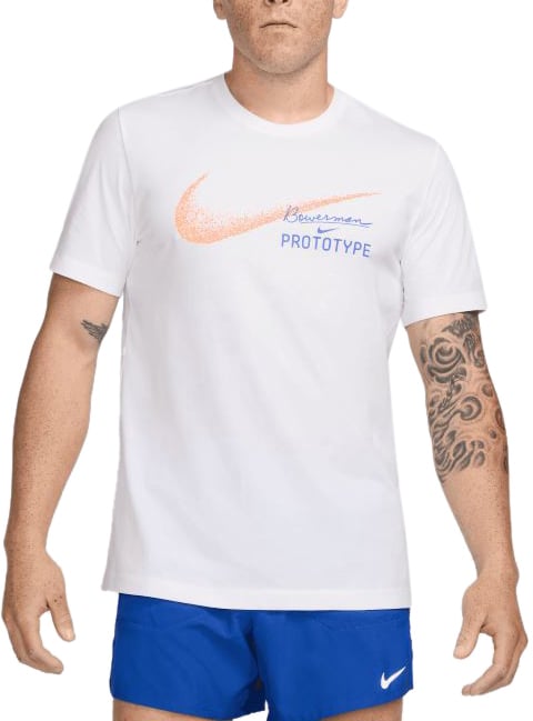 Nike Dri-Fit SS Hardloop Wit