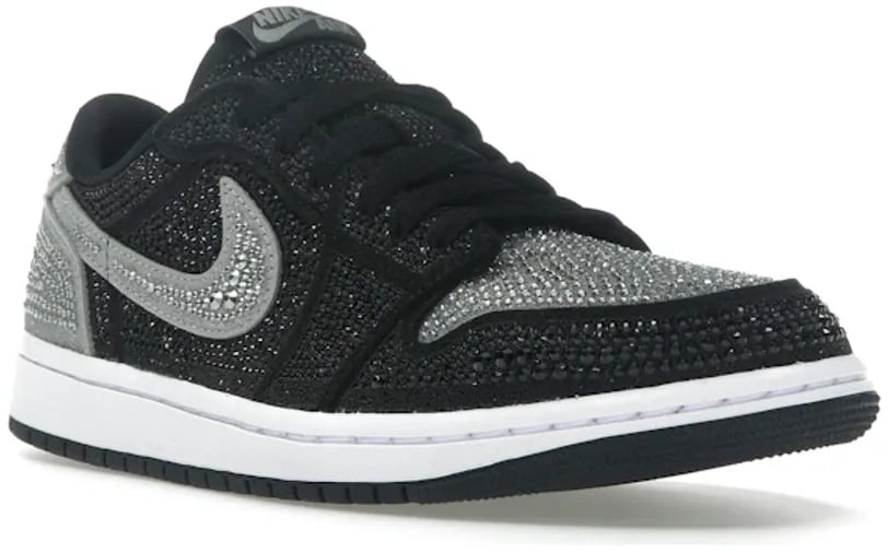 Nike Jordan 1 Retro Low OG Swarovski Stealth (Women's) Wit