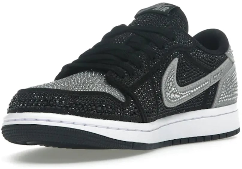 Nike Jordan 1 Retro Low OG Swarovski Stealth (Women's) Wit