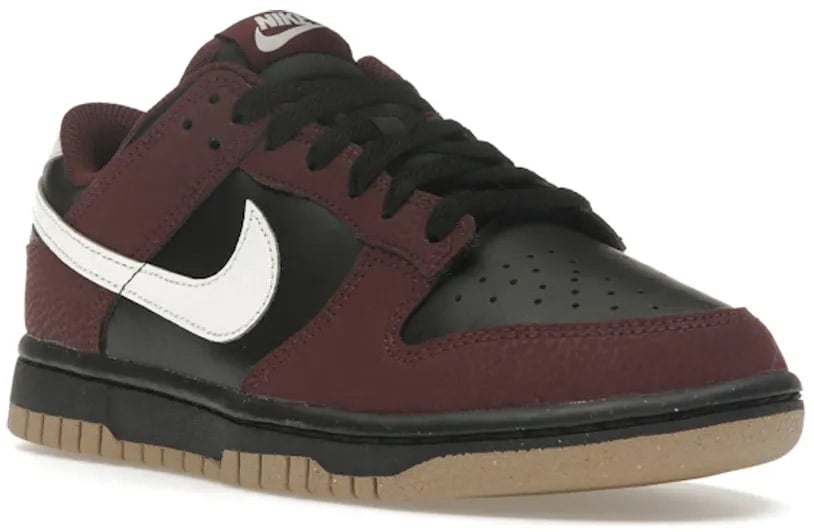 Nike Nike Dunk Low Next Nature Burgundy Crush Black (Women's) Zwart