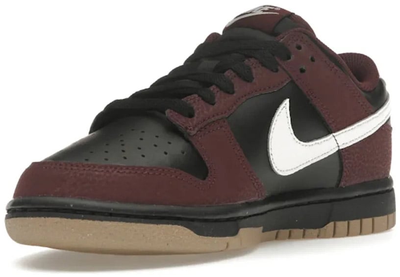 Nike Nike Dunk Low Next Nature Burgundy Crush Black (Women's) Zwart