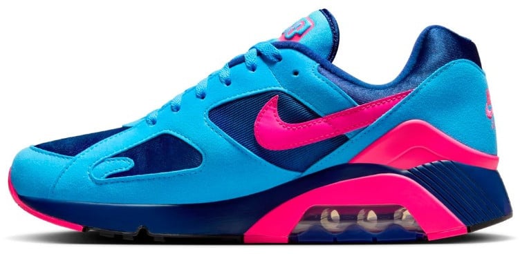Nike Nike Air Max 180 University Blue Hyper Pink Blauw