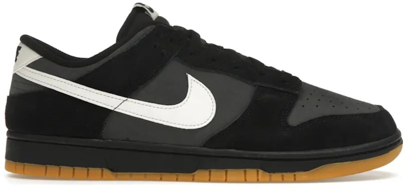 Nike Nike Dunk Low SE Black Grey Gum Zwart