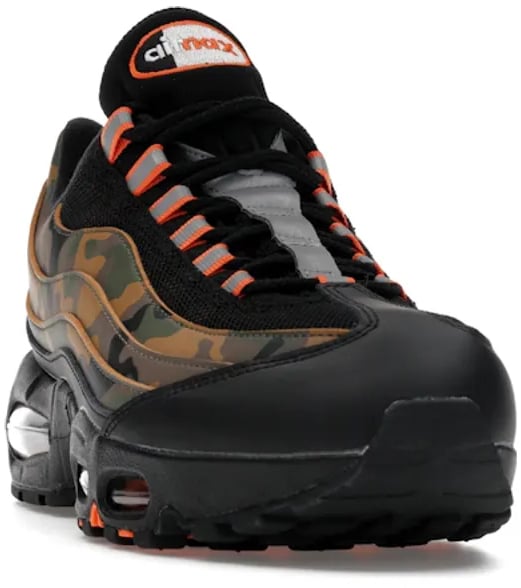Nike Nike Air Max 95 Safety Orange Camo Zwart