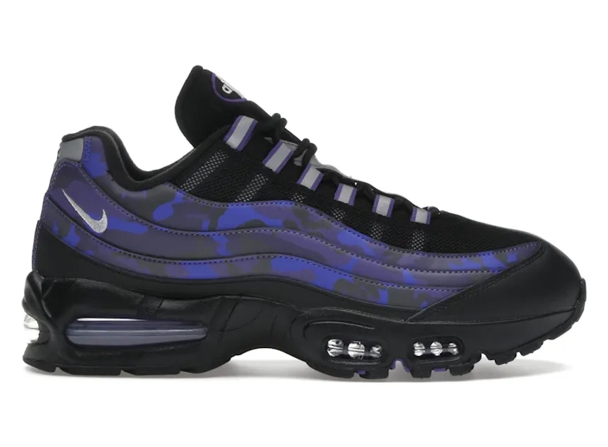 Nike Nike Air Max 95 Court Purple Wild Grape Camo Zwart