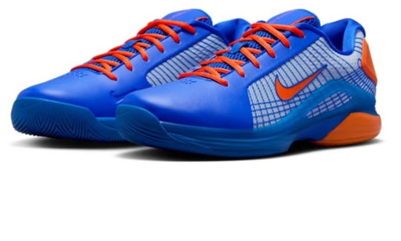 Nike Nike Court Air Zoom Vapor 12 Hypersmash HC Racer Blue Safety Orange Blauw