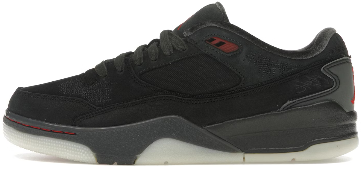 Nike Jordan Flight Court Who Decides War Bred (Women's) Zwart