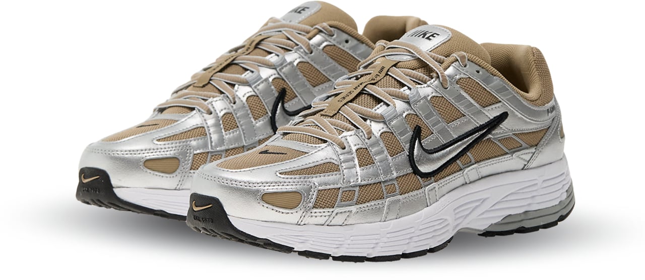 Nike Nike P-6000 Khaki Metallic Silver Divers