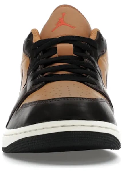 Nike Jordan 1 Low SE Flax Baroque Brown Zwart