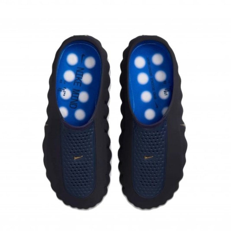 Nike Mind 001 Slide Blackened Blue Game Royal Navy