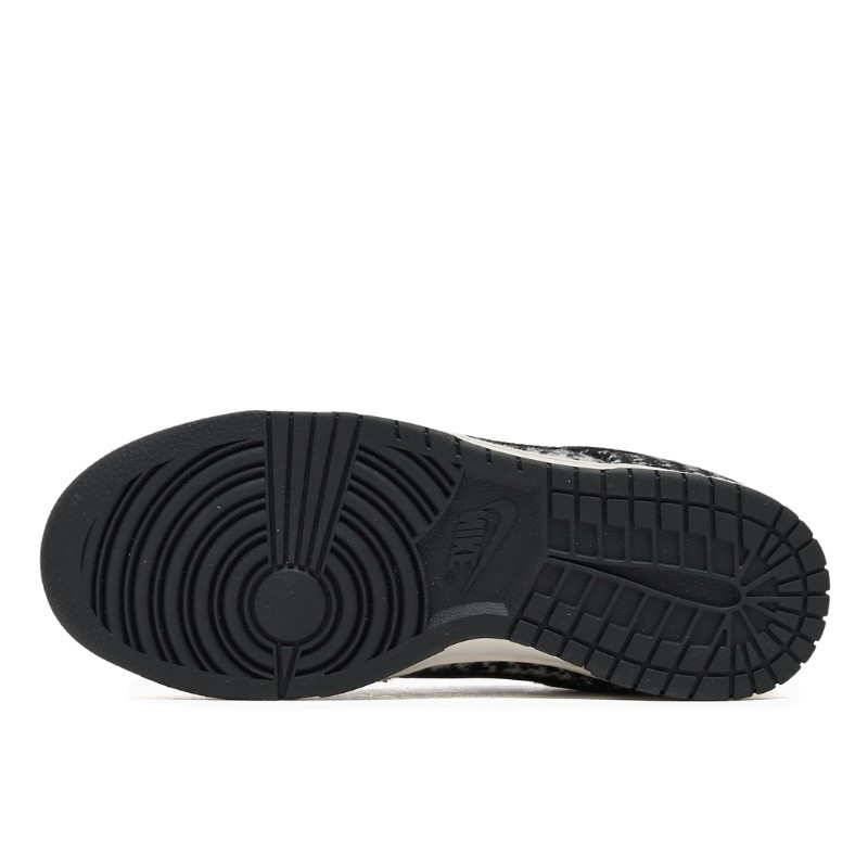 Nike Nike Dunk Low Harris Tweed White Black Multi Zwart