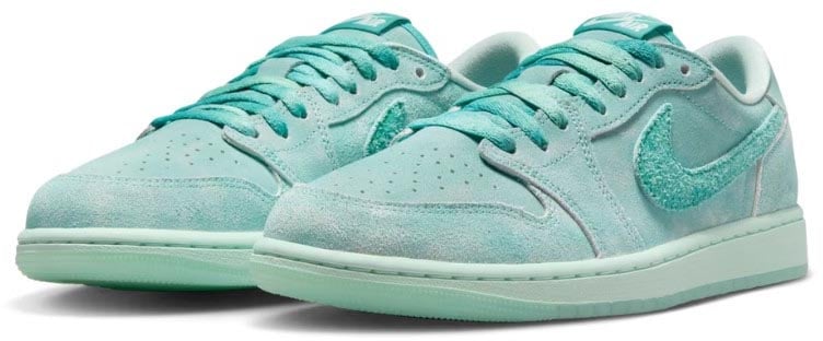 Nike Air Jordan 1 Retro Low OG Washed Teal Groen
