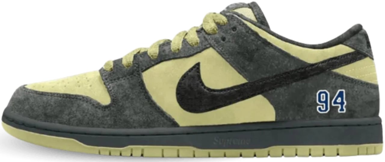 Nike Nike SB Dunk Low Supreme 94 Hulk Divers