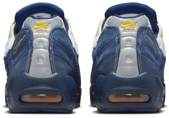 Nike Nike Air Max 95 SB Eric Koston Obsidian Speed Yellow Blauw