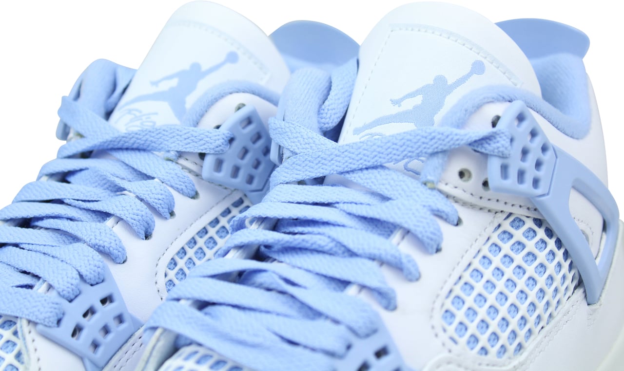 Nike Air Jordan 4 Retro Aluminium 'Forget Me Not' Blauw