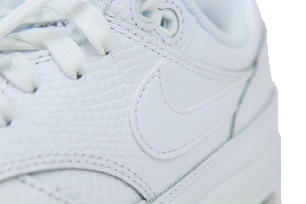 Nike Nike Air Max 1 PRM Snakeskin 'Triple White' Wit